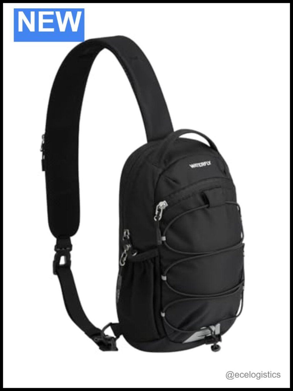 RFID Blocking Anti Theft Sling Backpack Travel Hiking Daypack Unisex Nylon